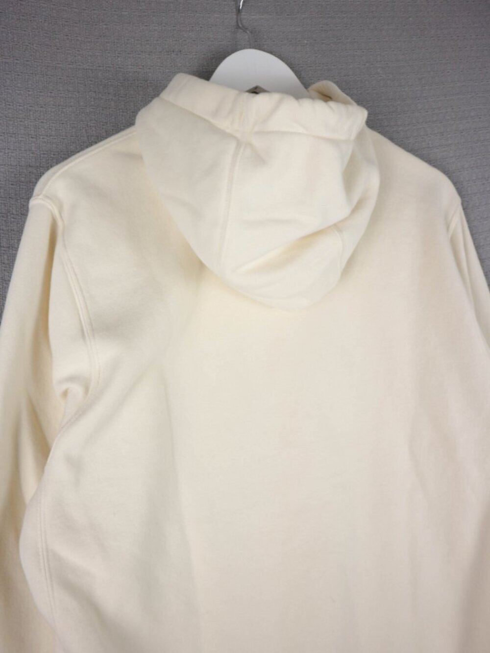 Nike Cream Yellow Cotton Pullover Hoodie Sweater Medium Womens as is - Picture 12 of 12
